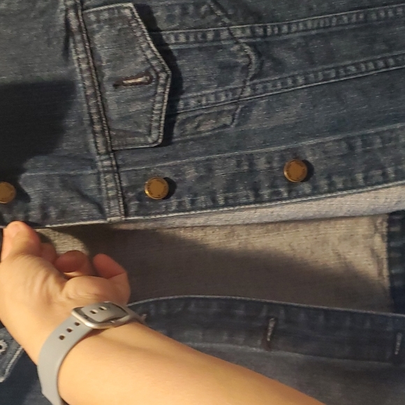 Michael Kors Jean Jacket Small - Picture 6 of 10